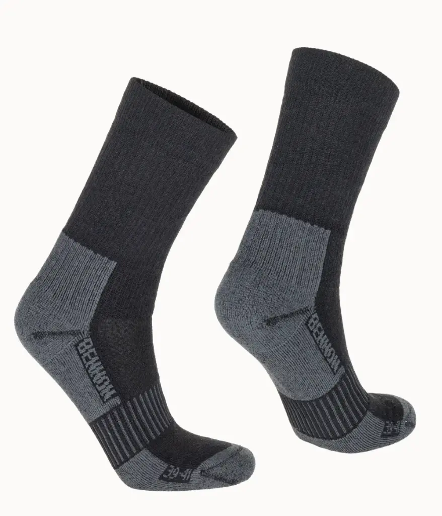 Ponožky - MERINO TREK Sock black
