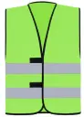 DORTMUND vesta unisex funkční - limetkově zelená